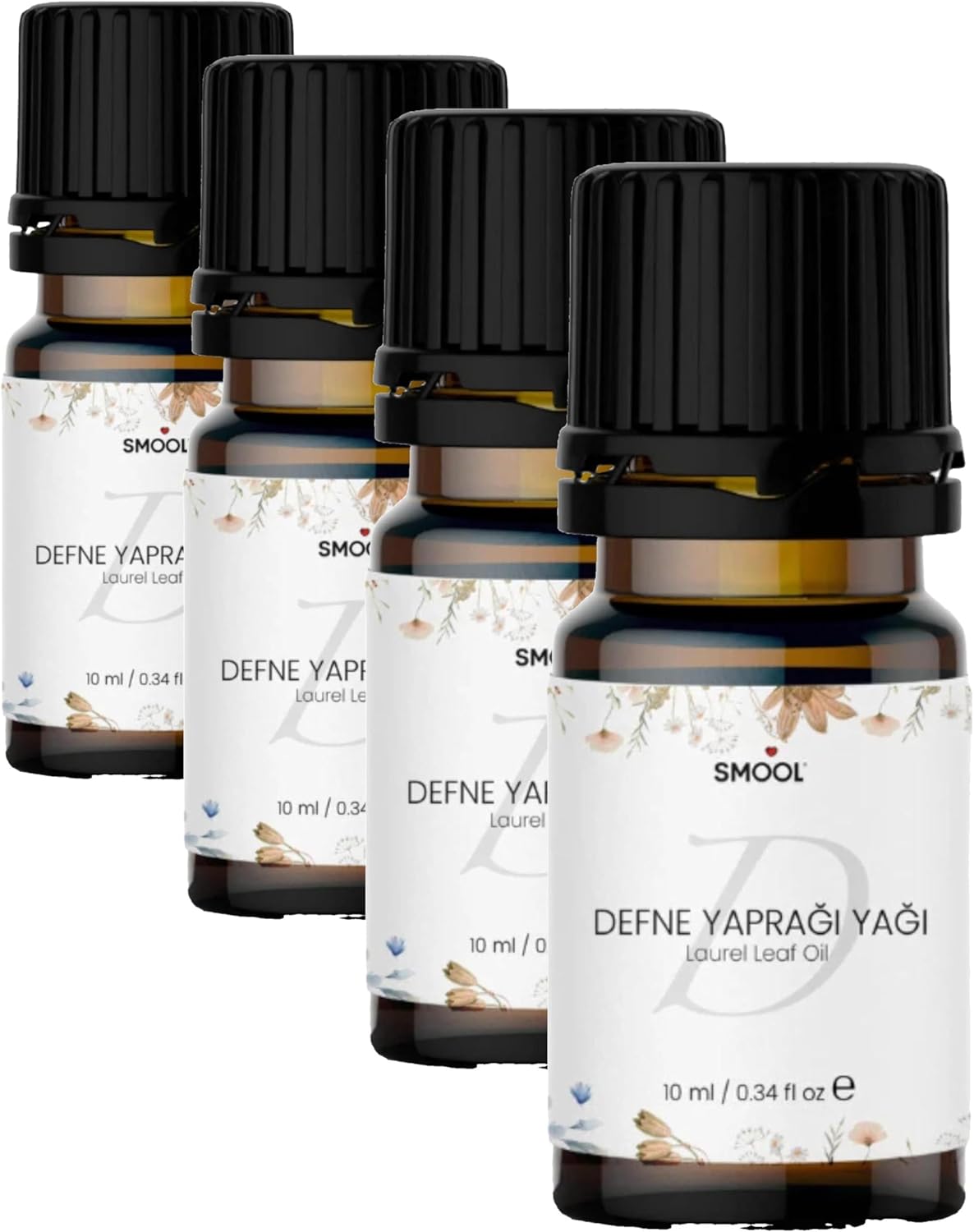 Alternative view of %100 Saf ve Doğal Yaprağı Uçucu Yağı 10ml (4 paketi)