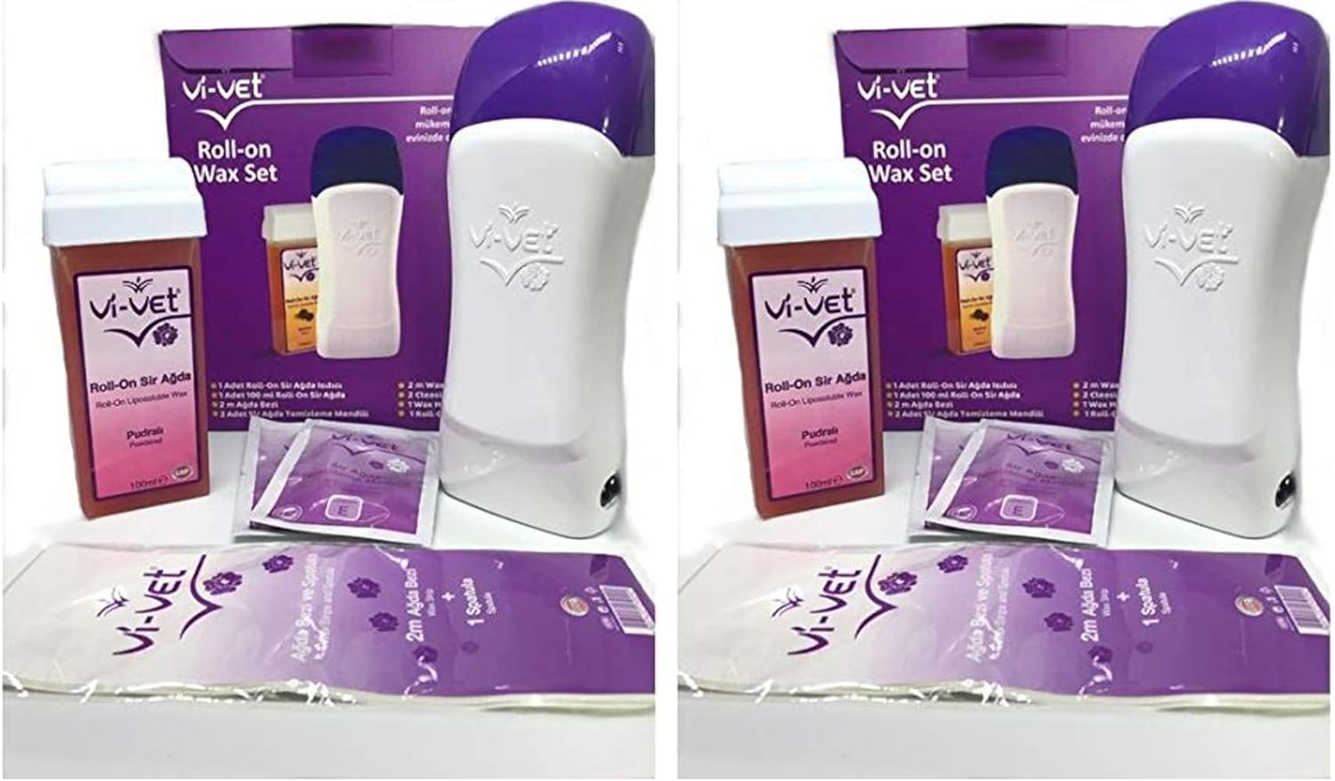 Vi-vet Rolon Isıtıcı Set(Kutulu) Yeni (2 paketi)