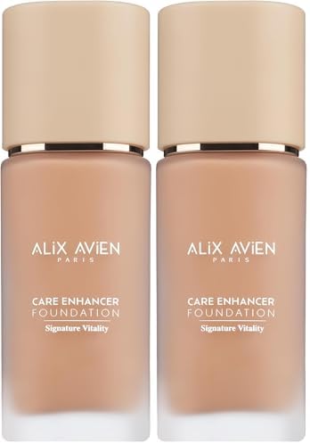 Alternative view of Alix Avien Kırışıklık Karşıtı Nemlendirici SPF30 Parlak Bitişli Fondöten Care Enhancer 819 Warm (2 paketi)