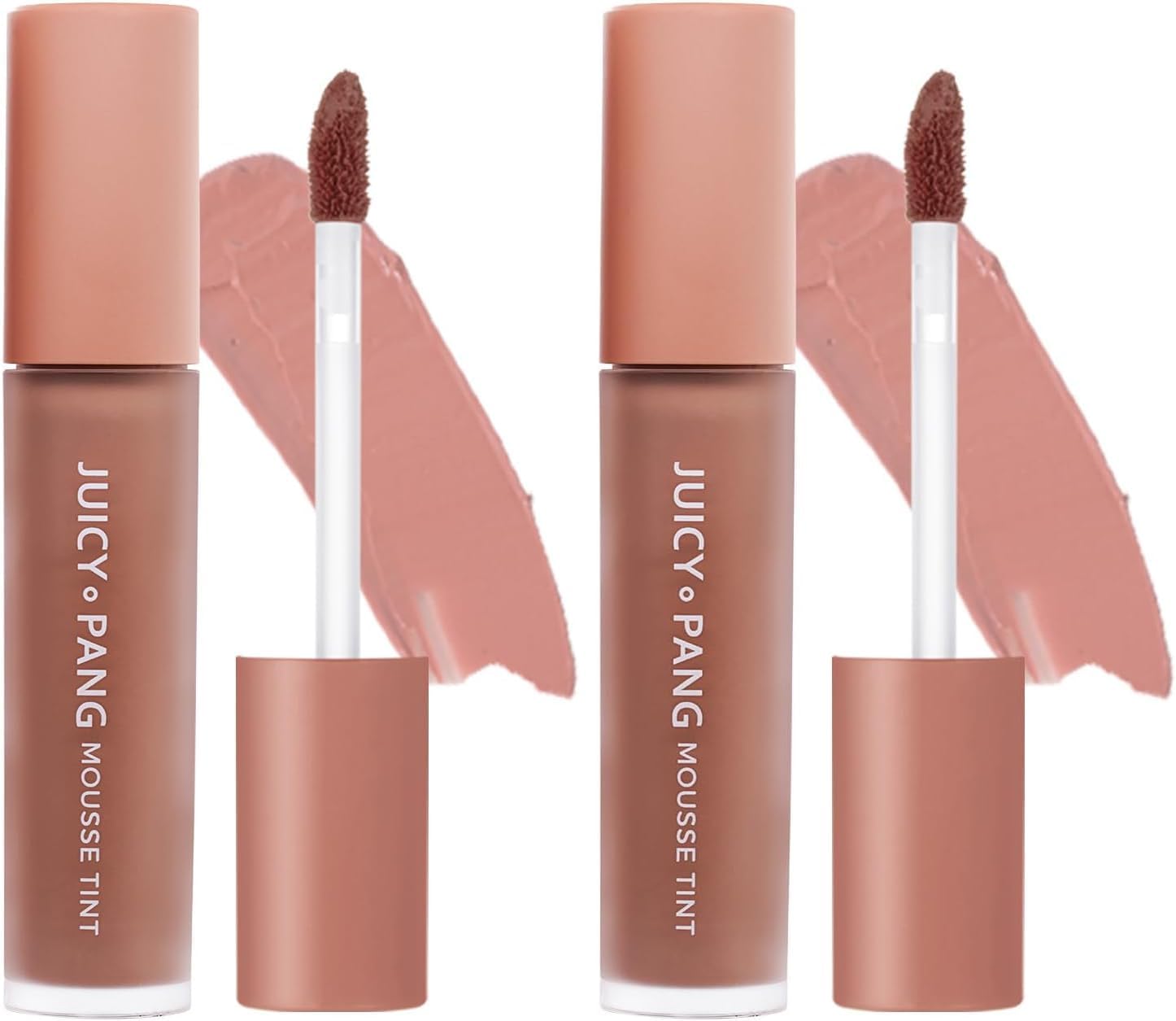 A'PIEU Nemli ve Pürüzsüz Görünüm Sunan Köpük Formüllü Tint ND05 -pang Mousse Tint Nude (2 paketi)
