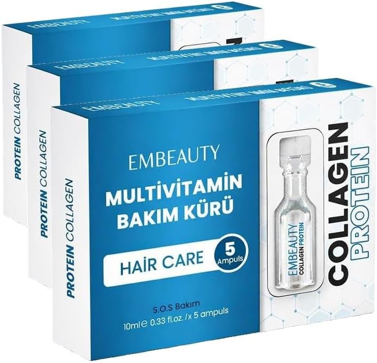 Alternative view of Dökülme Karşıtı Şok Bakım & Saç Vitamini 5li Ampul (3 paketi)