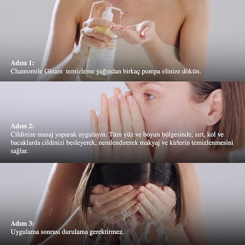 Alternative view of Chamomile Moisturizing -up and Body Cleansing Oil 400ml Temizleme Yağı (3 paketi)