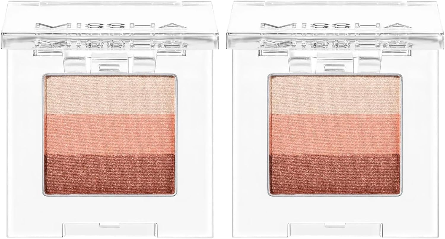 Yumuşak Dokulu, Dökülme Yapmayan 3 Renkli Göz Farı Triple Shadow No.6 (MARSALA RED) (2 paketi)
