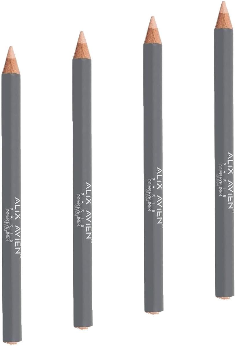 Alix Avien Aydınlatıcı Etkili Kremsi Göz ve Dudak Kalemi-Sürümü Kolay-Inner Eyeliner Cream (4 paketi)