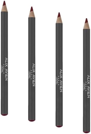 Alternative view of Uzun Süre Kalıcı Dağılma Yapmayan Nemlendirici Dudak Kalemi - Lipliner Pencil 17 Ruby Red (4 paketi)