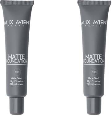 Alternative view of Uzun Süre Kalıcı Doğal Mat Bitişli E Vitamini İçeren Mat Fondöten - Foundation 406 Light Peach (2 paketi)