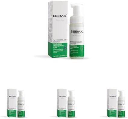 Bebak Pharma Nemlendirici Sıkılaştırıcı Temizleme Köpüğü 160 ml (4 paketi)