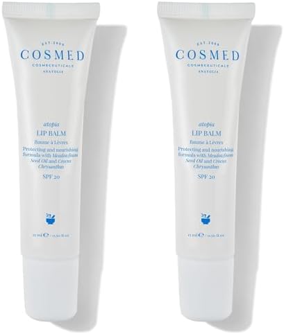 Cosmed Nemlendirici ve Koruyucu SPF20 Dudak Balmı - Lip Balm - 15 ml (2 paketi)