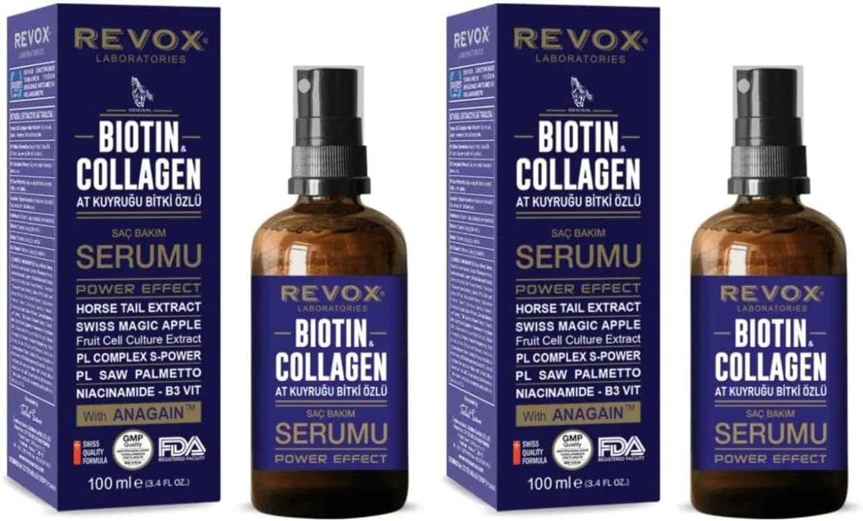 Alternative view of Biotin & Collagen Saç Serumu 100 ml (2 paketi)