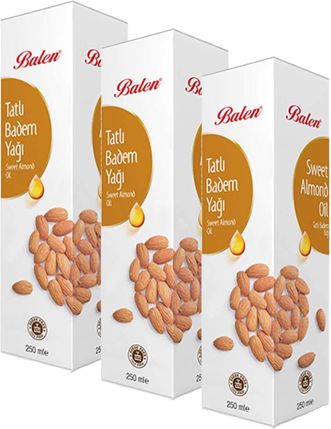 Balen Tatlı Yağı (Soğuk Pres) (3 paketi)