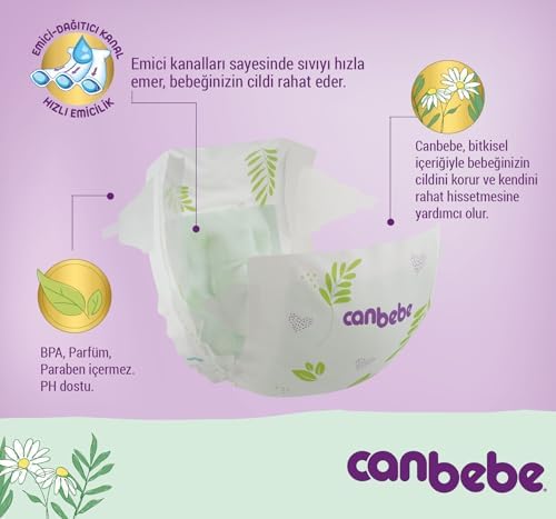 Alternative view of Bebek Bezi 4 Beden (7-14 kg) 100 Adet (3 paketi)