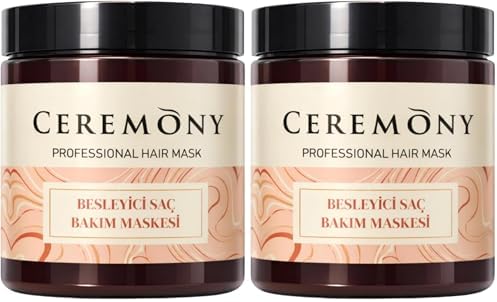 Alternative view of Ceremony Besleyici Kolay Taramaya Yardımcı Saç Bakım Maskesi 500ml (2 paketi)