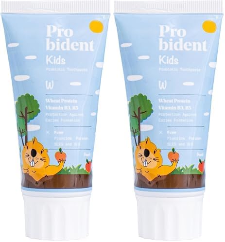 Probident Doğal Şeftali Aromalı Aktif Probiyotikli Çürük Önleyici Diş Macunu (2 paketi)