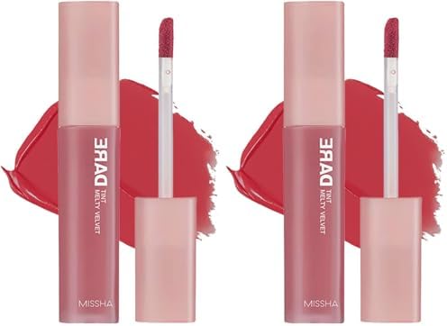 Alternative view of Uzun Süre Kalıcı, Bulaşma Yapmayan, Kadifemsi Bitiş Sunan Tint Dare Tint Melty Velvet (Rosy Lofi) (2 paketi)