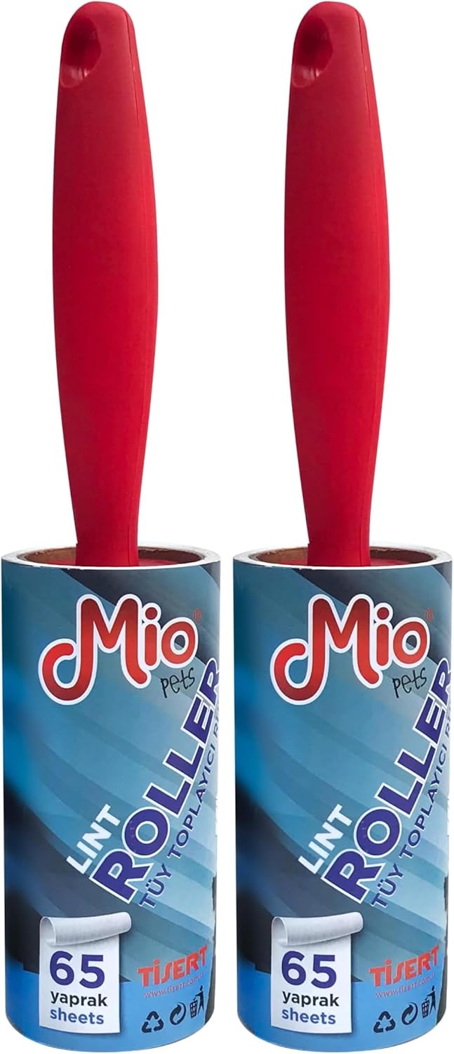 Mio Tüy toplama Rulosu, 65 yaprak x 12 adet (2 paketi)