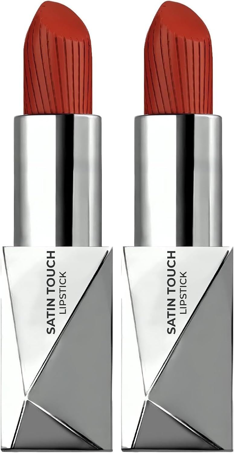 Alix Avien Uzun Süre Kalıcı Nemlendirici Pürüzsüz Etkili Yarı Mat Ruj Satin Lipstick 824 Brick Red (2 paketi)