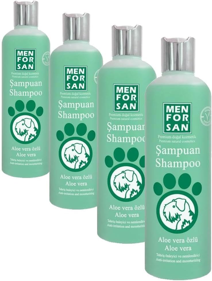 Alternative view of Menforsan Aloe Özlü Köpek Şampuanı 300 ml (4 paketi)