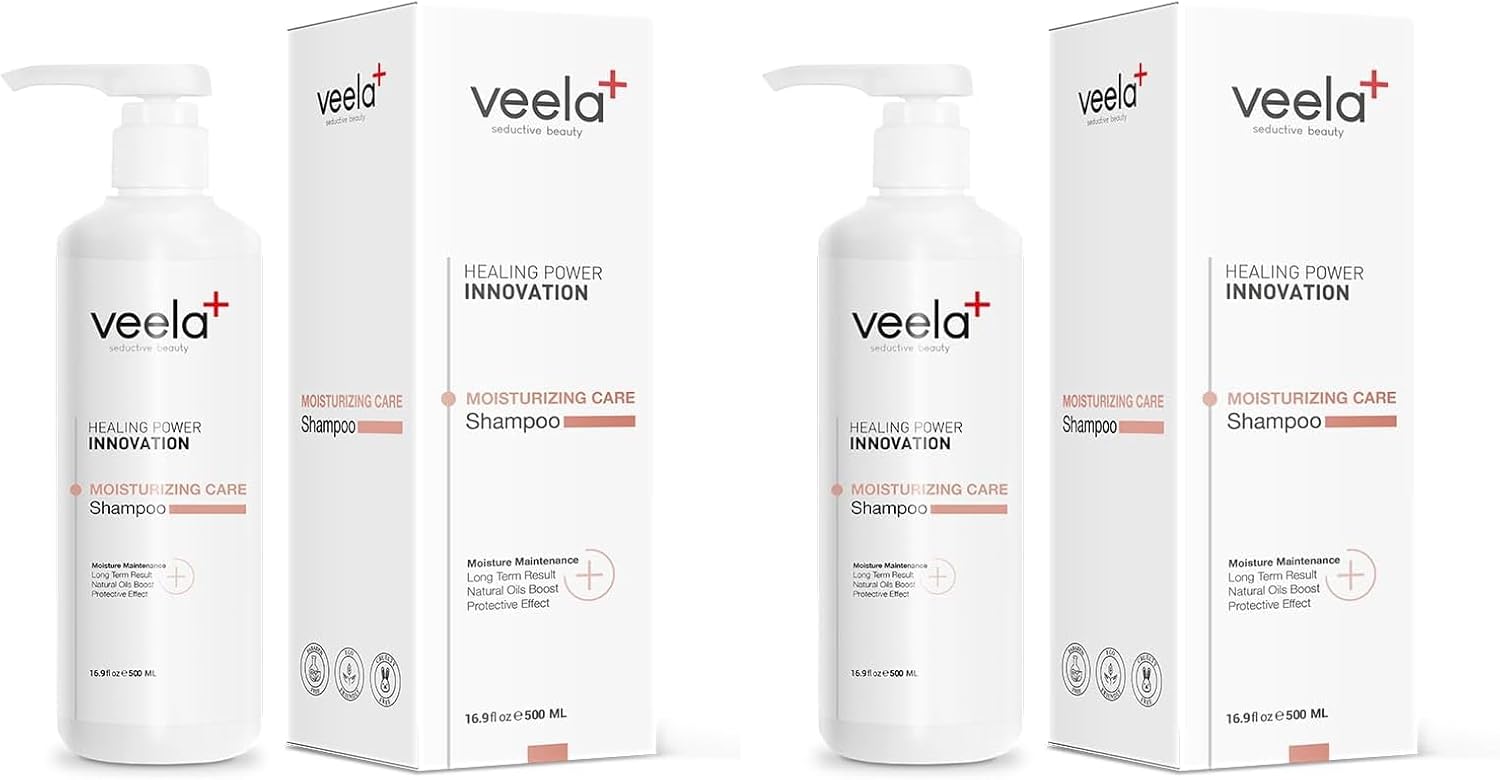 Veela Kuru Saçlar İçin Canlandırıcı Yoğun Nem Bakım Şampuanı Moisturizing Care Shampoo (2 paketi)