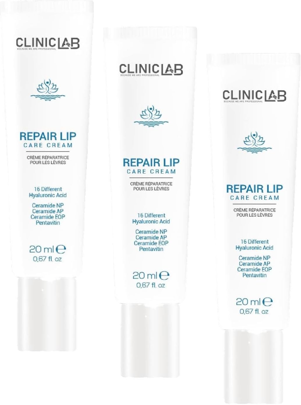 Onarıcı Dudak Bakım Kremi 20 ml (3 paketi)