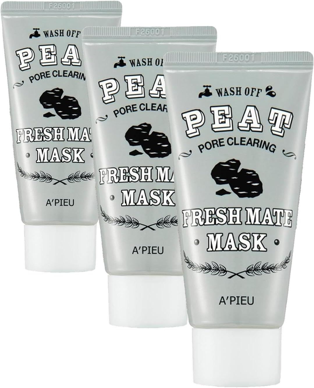 Alternative view of A'PIEU Gözenek Temizleyici Kil ve Kömür Maskesi 50 mililitre Fresh Mate Peat Mask Pore Clearing (3 paketi)
