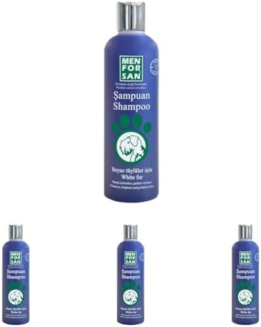 Alternative view of Menforsan Beyaz Tüylülere Özel Köpek Şampuanı 300 ml (4 paketi)