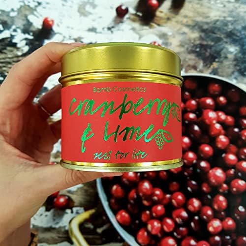 Alternative view of Bomb Cosmetics Cranberry & Lime Teneke Mum (2 paketi)