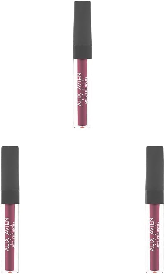 Alternative view of Uzun Süre Kalıcı Kadifemsi Kuruma Yapmayan Mat Likit Ruj - Lipstick 512 Coctail (3 paketi)