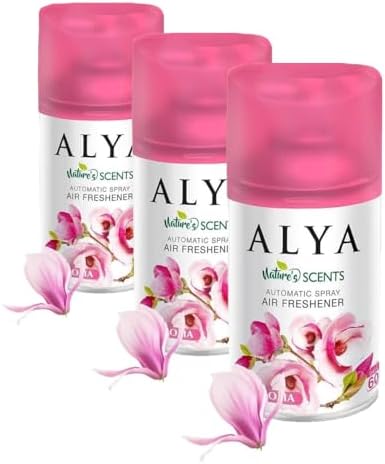 ALYA 's Scents Magnolia - Manolya Oda Kokusu Yedek Makine Spreyi 250 ml (3 paketi)