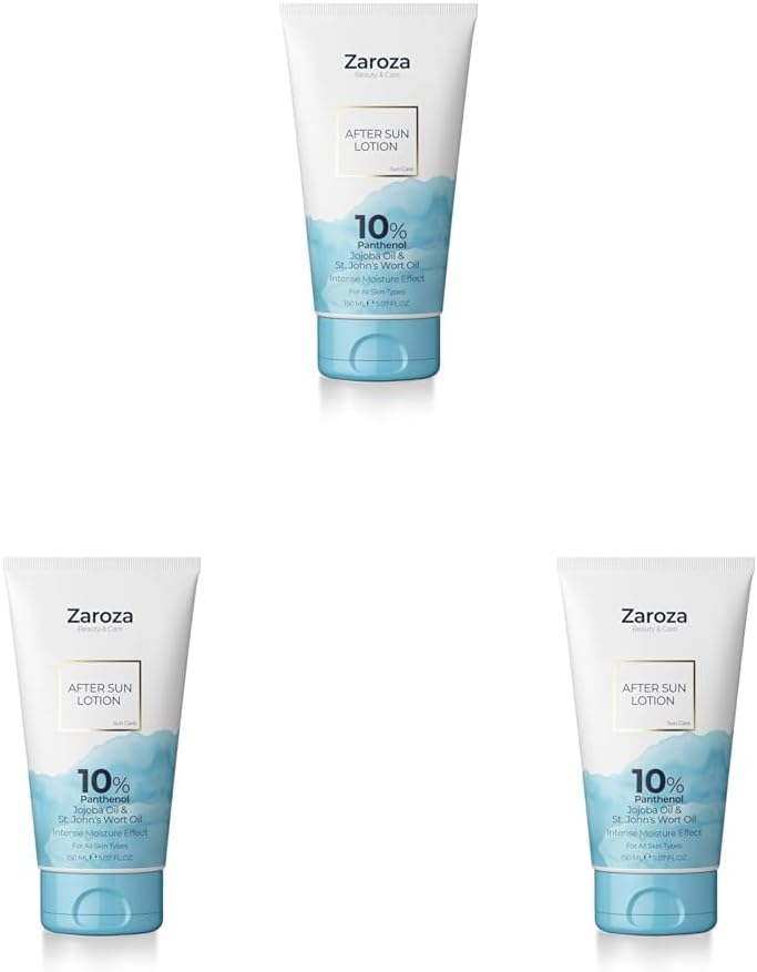 Alternative view of Zaroza%10 Panthenol Güneş Sonrası Vücut Bakım Losyonu 150 ml (3 paketi)