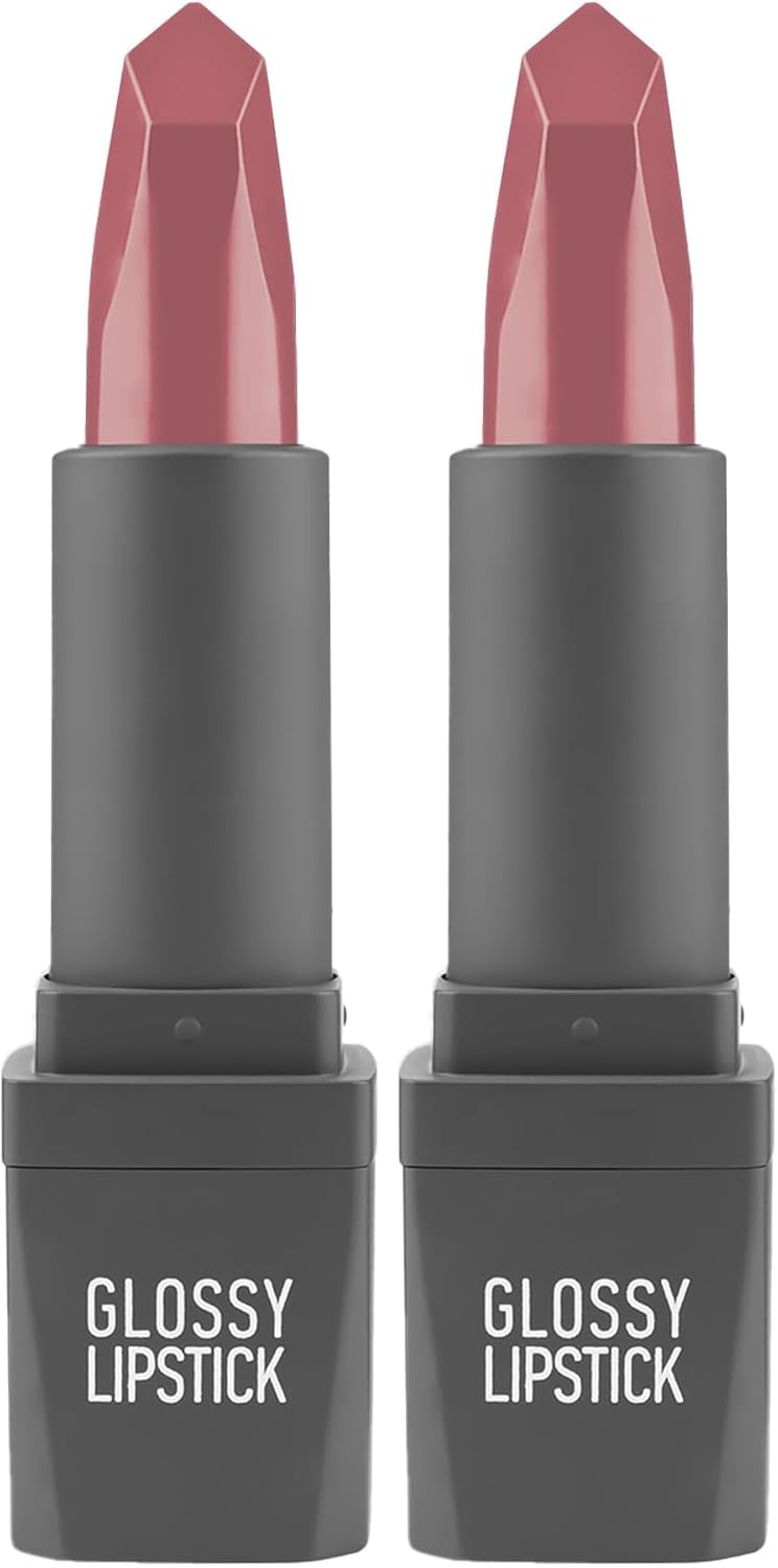 Alternative view of Uzun Süre Kalıcı Yoğun Renk Veren Nemlendirici Parlak Ruj - Glossy Lipstick 312 Rose (2 paketi)