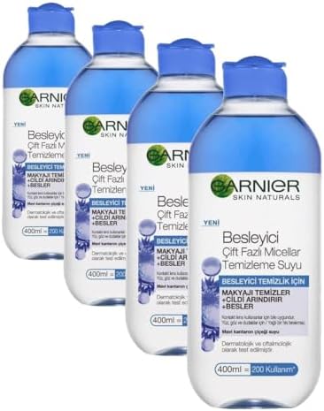 Alternative view of Skin Naturals Besleyici Çift Fazlı Micellar Temizleme Suyu (400 ml) (4 paketi)