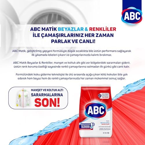 Alternative view of ABC DETERJAN Matik Beyazlar & Renkliler 10 Kg (3 paketi)