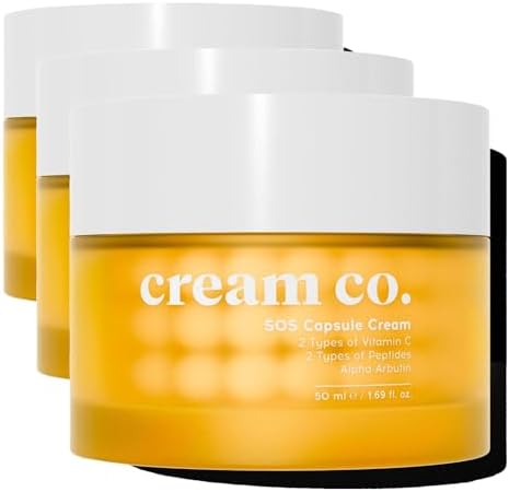 Alternative view of Cream Co. Leke Karşıtı Cilt Tonu Eşitleyici C Vitamini Nemlendirici Kapsül Yüz Kremi 50 ML, Tüm Cilt Tipleri (3 paketi)