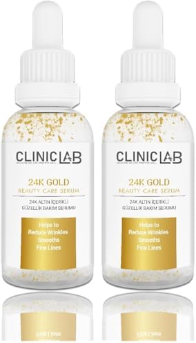 24K Altın Parçacıklı Yaşlanma Karşıtı Bakım Serumu 30 ml (2 paketi)