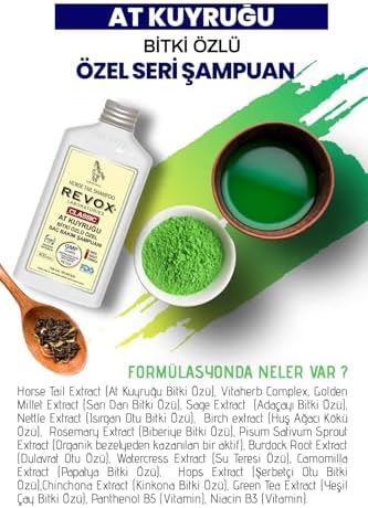 Alternative view of Revox At Kuyruğu Şampuanı, 400 Ml (3 paketi)