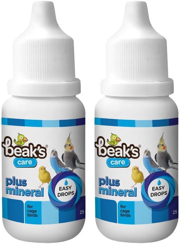 Kuşlar için Ek Besinler, Plus Mineral x 12 adet (2 paketi)