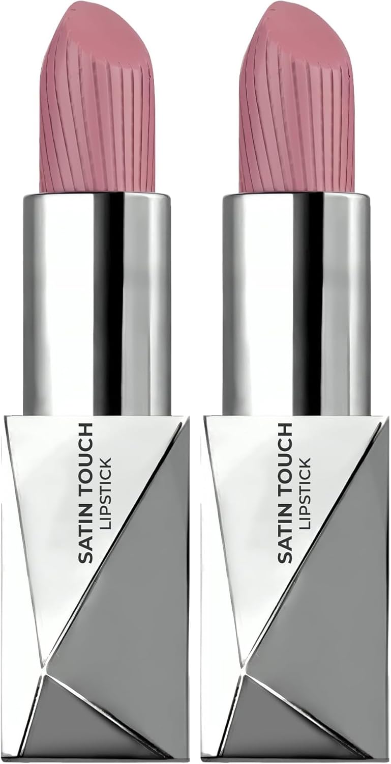 Alix Avien Uzun Süre Kalıcı Nemlendirici Pürüzsüz Etkili Yarı Mat Ruj Satin Lipstick 805 Rose (2 paketi)
