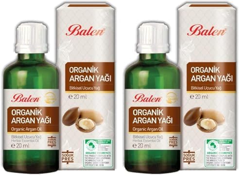Balen Organik Argan Yağı (Soğuk Pres) (2 paketi)