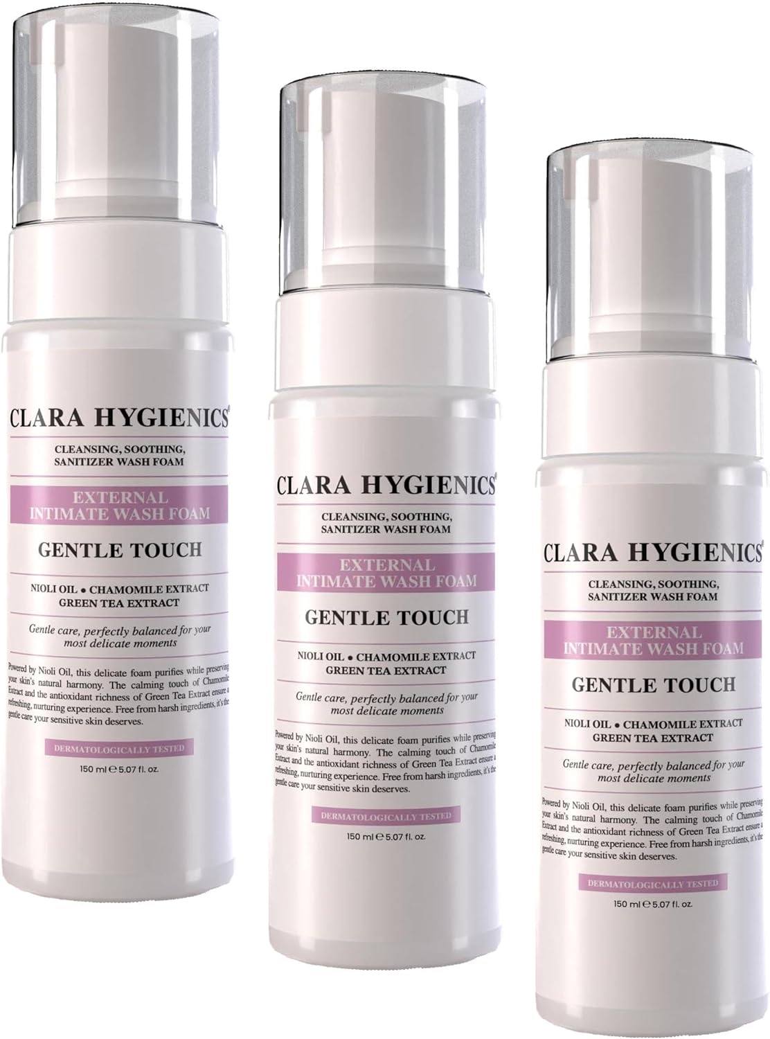 Alternative view of Gentle External Intimate Wash Foam 150ml İntim Temizleme Köpüğü (3 paketi)