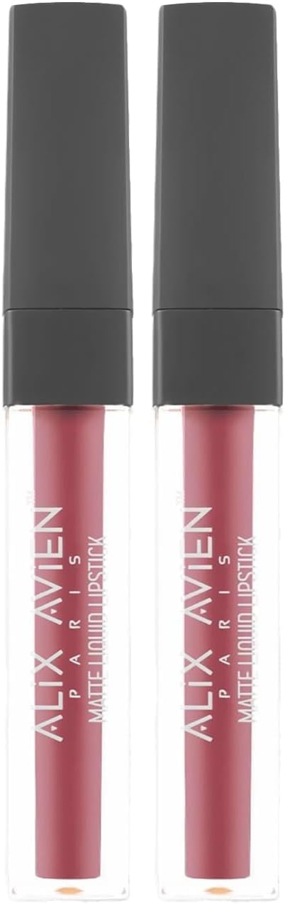 Alternative view of Uzun Süre Kalıcı Kadifemsi Kuruma Yapmayan Mat Likit Ruj - Lipstick 508 Bright Rose (2 paketi)