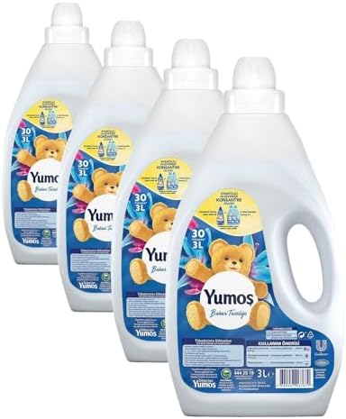 Yumoş Çamaşır Yumuşatıcısı Tazeliği 3 L (4 paketi)
