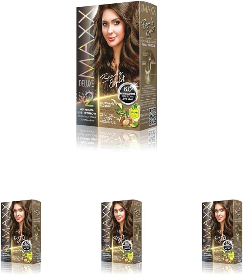 Alternative view of Beauty Expert Set Saç Boyası 6.0 Koyu Kumral (4 paketi)