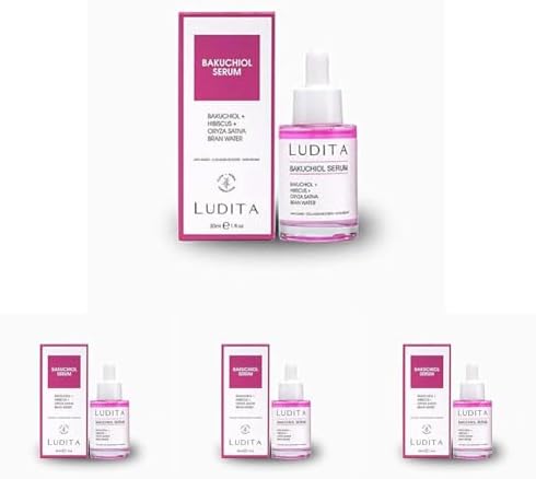 Yaşlanma Karşıtı Bakuchiol + Hibiscus Serum (Retinol Alternatifi) (4 paketi)