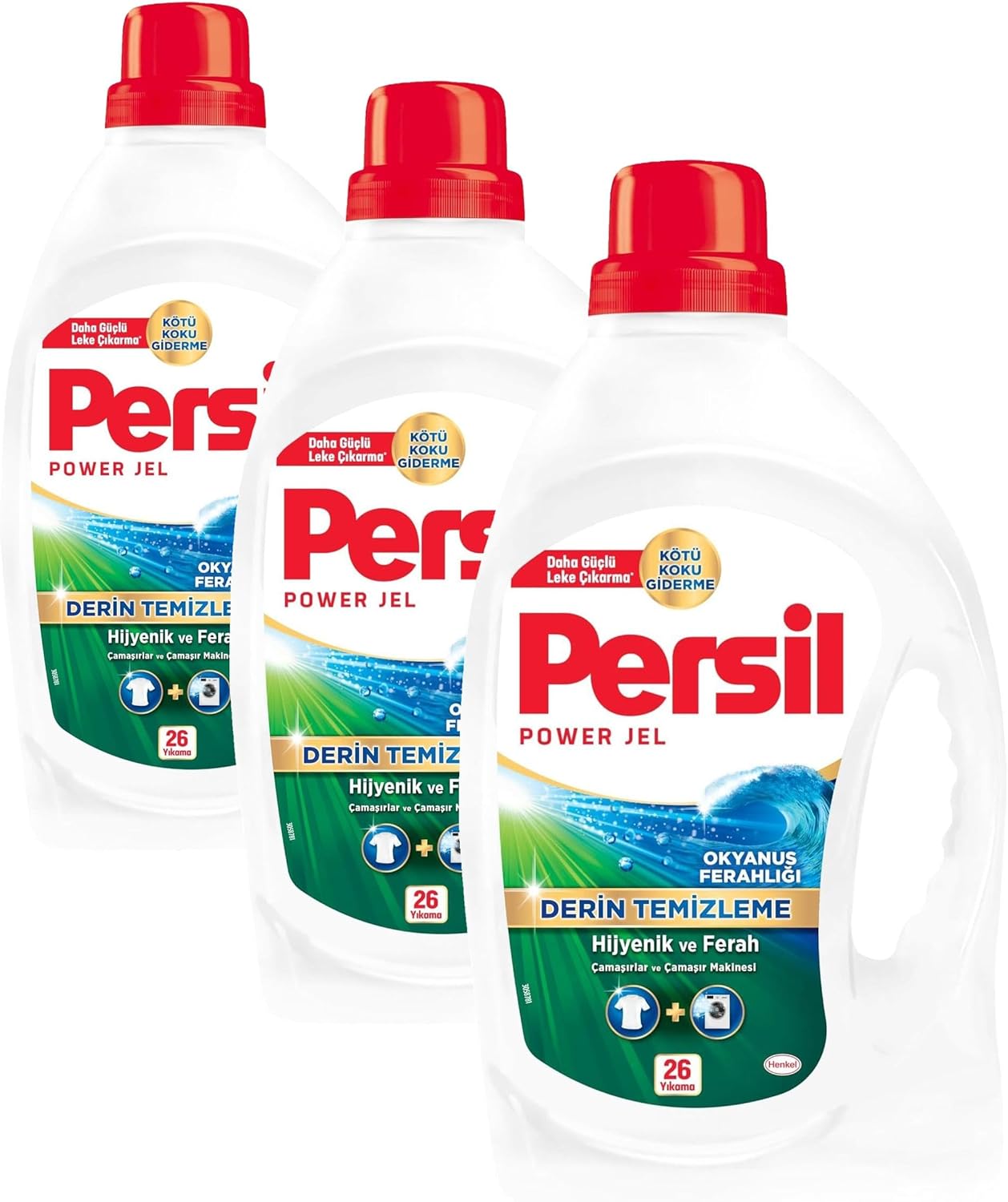 Alternative view of Persil Okyanus Ferahlığı Jel 26 Yıkama (3 paketi)