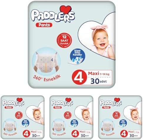 Alternative view of Külot Bebek Bezi 4 Numara Maxi 30 Adet (7-14 Kg) Eko Paket (4 paketi)