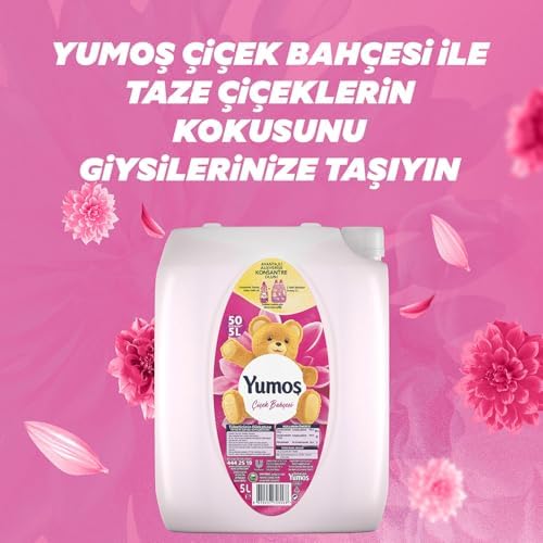 Alternative view of Yumoş Çiçek Bahçesi Yumuşatıcı 50 Yıkama 5 lt (4 paketi)