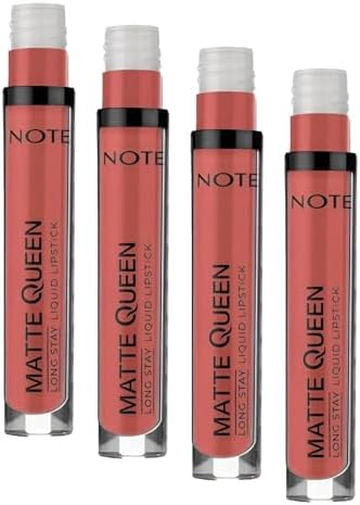 Alternative view of Cosmetics Lipstick 24 Ravishing Rose Kalıcı Likit Ruj, Nude (4 paketi)