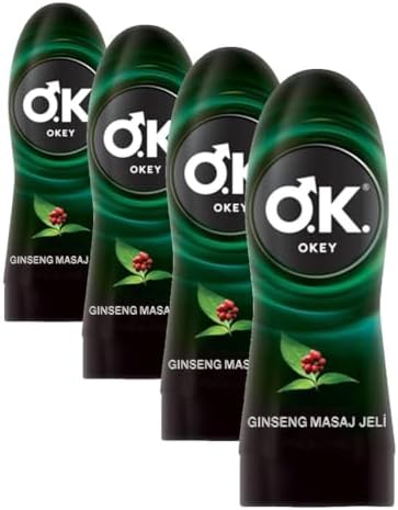 Ginseng Masaj Jeli 200 ml (4 paketi)