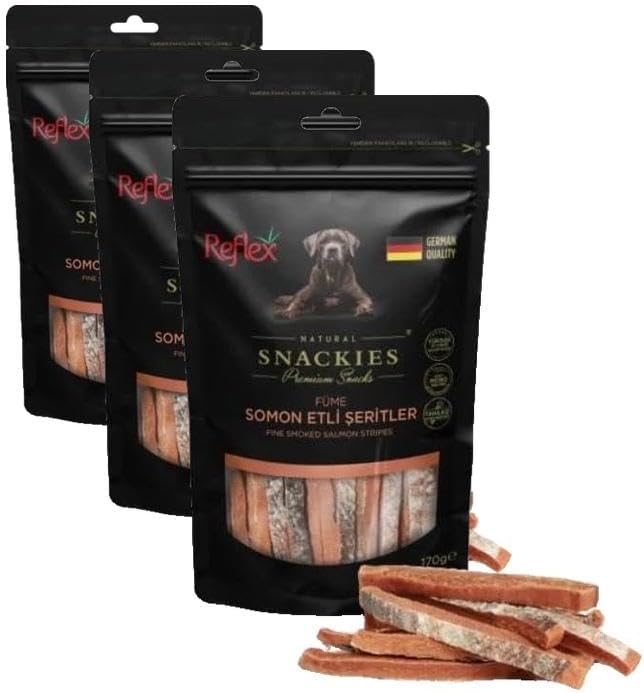 Reflex Füme Somon Köpek Ödülü 170 Gr (3 paketi)