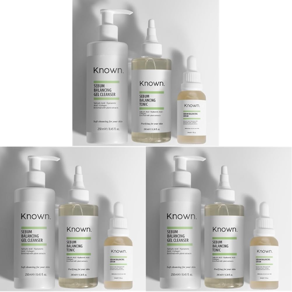 Alternative view of Known Siyah Nokta Akne Karşıtı Sebum Dengeleyici Set (3 paketi)